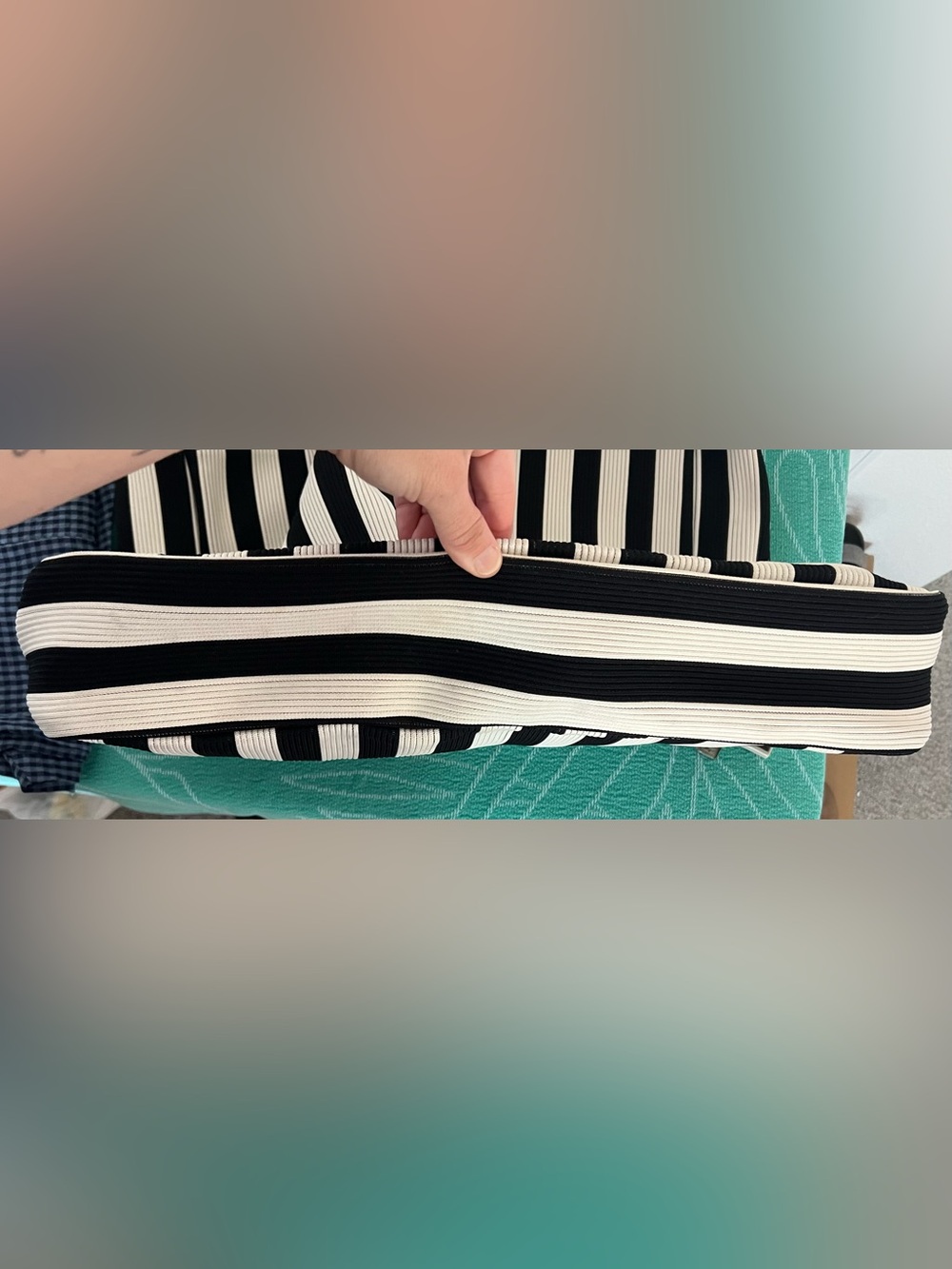Marimekko Large Knitted Merirosvo Shoulder Bag - Picture 3 of 4
